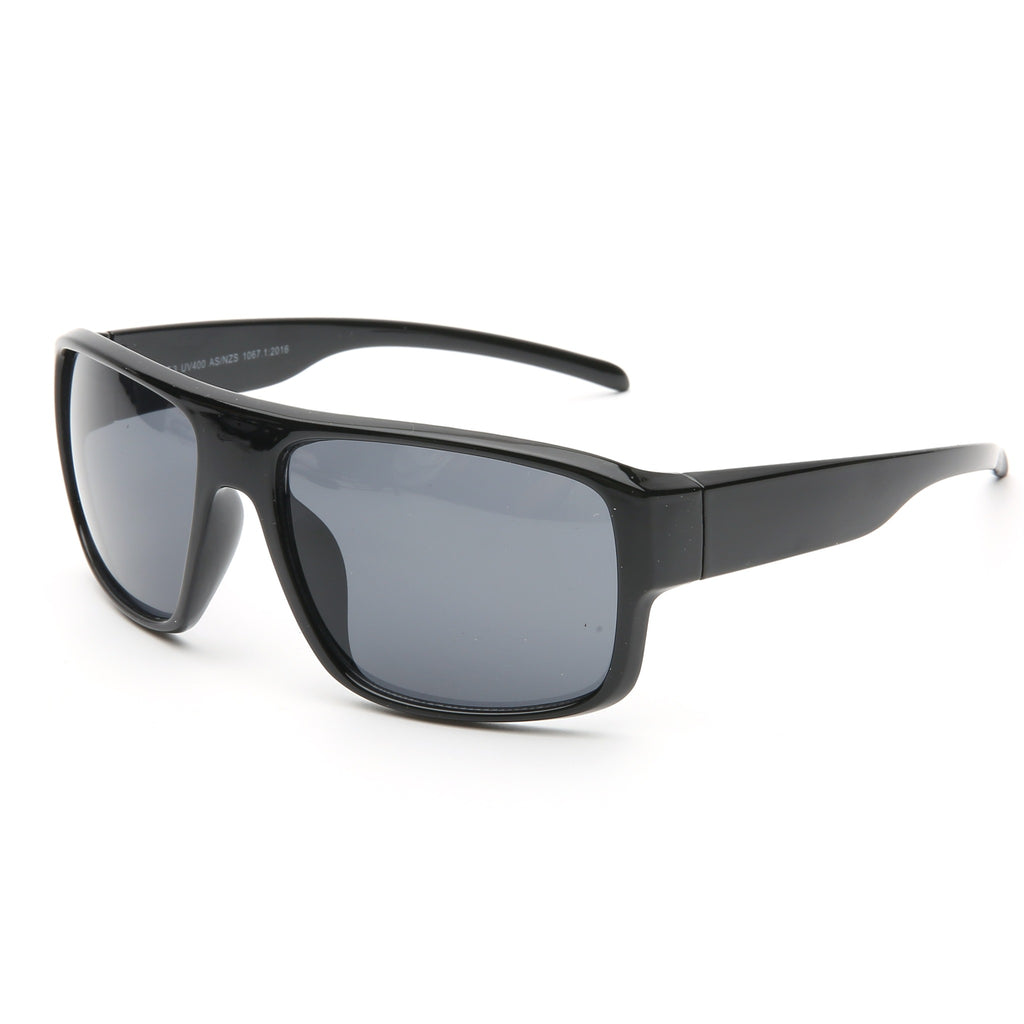 MOHITI LS-P10884 Black sunglasses — angled view