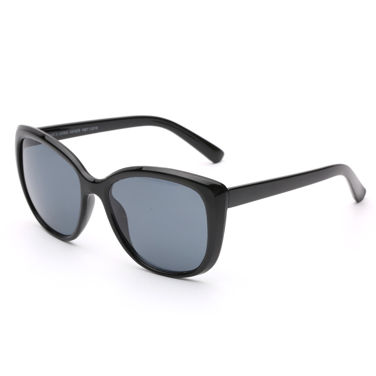 MOHITI LS-P12845 Black sunglasses — angled view