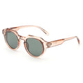 MOHITI LS-P12851 Transparent Peach sunglasses — angled view