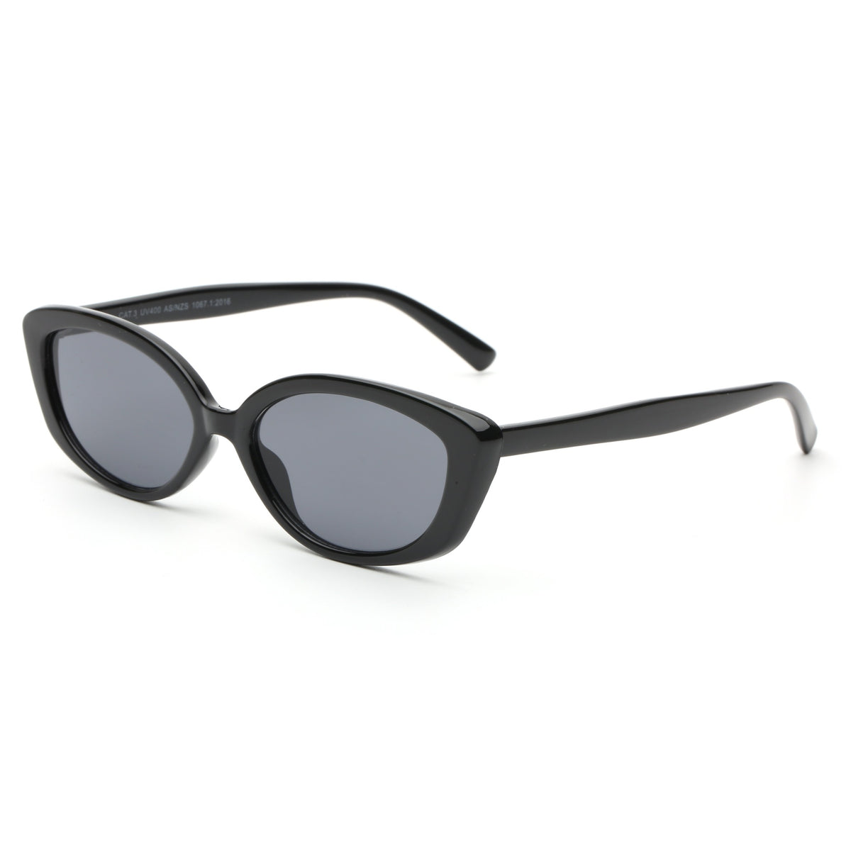 MOHITI LS-P13255 Black sunglasses — angled view