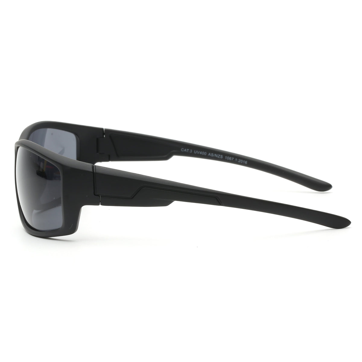 MOHITI LS-S1546 Matte Black sunglasses — side view